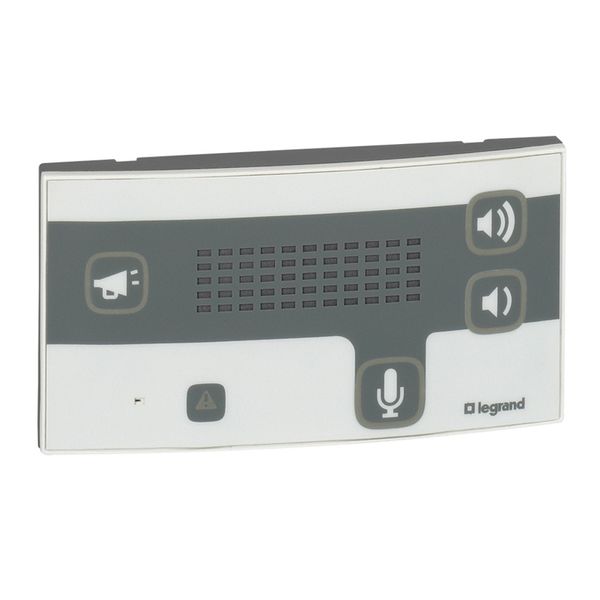 Interphone door unit Mosaic - for room and nurses's station - Antimicrobial image 1