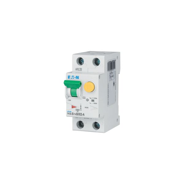 RCD/MCB combination, 6 A, 30 mA, MCB trip characteristic: B, 1p+N, RCD trip characteristic: A image 24