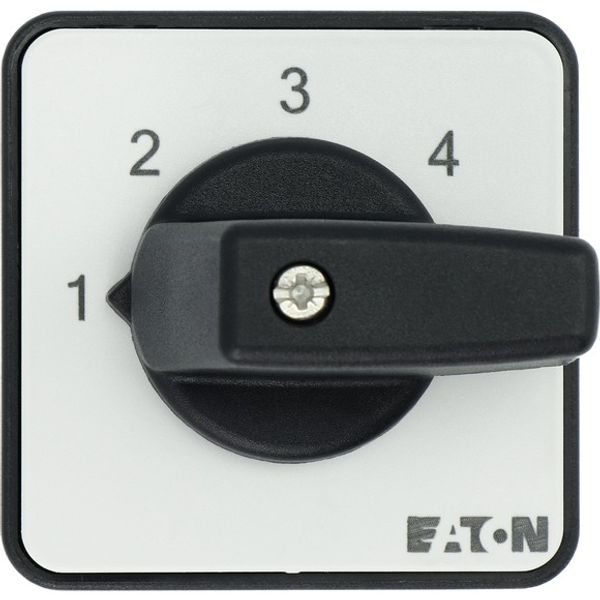 Step switches, T3, 32 A, rear mounting, 5 contact unit(s), Contacts: 10, 45 °, maintained, Without 0 (Off) position, 1-5, Design number 15139 image 4