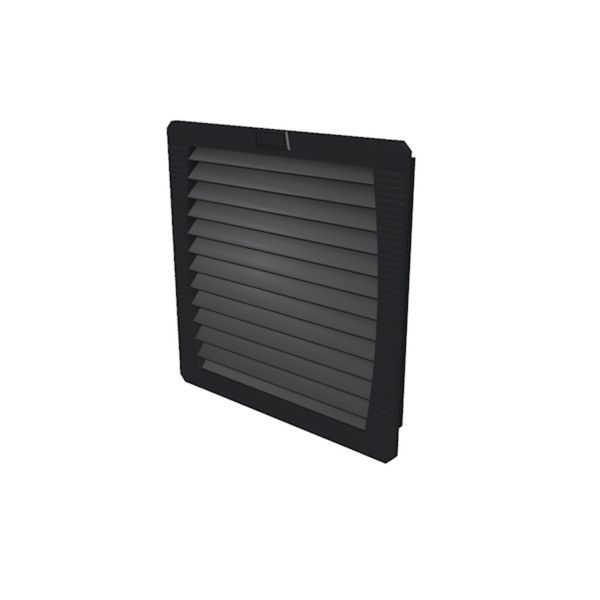 Exhaust filter (cabinet), IP54, black, EMC version: EN 61000-3-2,-3, E image 1