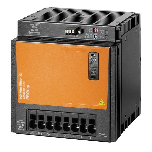 Power supply, 960 W, 20 A @ 60 °C image 2