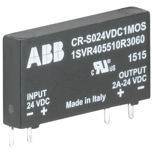 CR-S024VDC1TRI Pluggable optocoupler Input= 24 V DC, Output= 2 A/240 V AC image 2