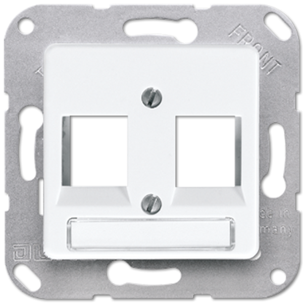Centre plate for modular jack sockets 169-2NINFWW image 5