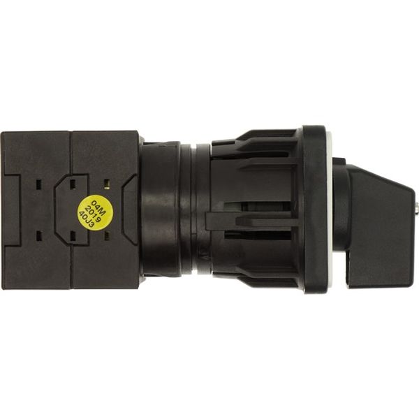 Universal control switches, T0, 20 A, center mounting, 3 contact unit(s), Contacts: 6, Spring-return from positions 1 and 2, 45 °, momentary, 2>0 image 2