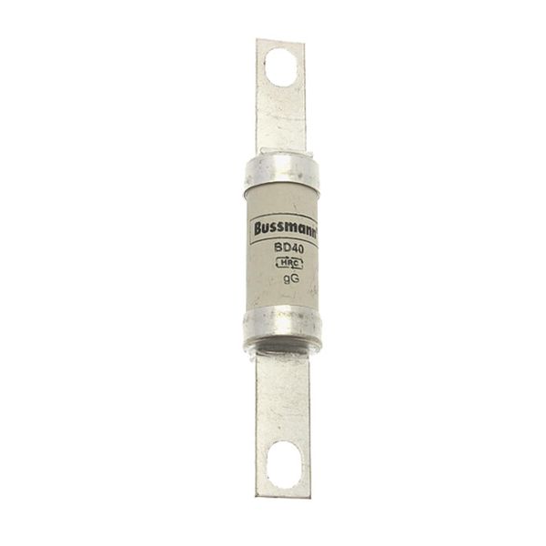 Fuse-link, LV, 40 A, AC 500 V, BS88, 21 x 129 mm, gL/gG, BS image 6