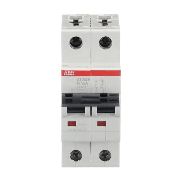 ST202M-K15 Miniature Circuit Breaker - 2P - K - 15 A image 1