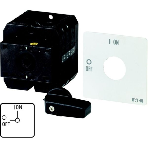 On-Off switch, T5, 100 A, rear mounting, Basic switch, 3 contact unit(s), 6 pole image 4