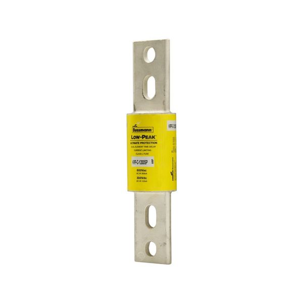 Eaton Bussmann Series KRP-C Fuse, Current-limiting, Time-delay, 600 Vac, 300 Vdc, 801A, 300 kAIC at 600 Vac, 100 kA at 300 kAIC Vdc, Class L, Bolted blade end X bolted blade end, 1700, 2.5, Inch, Non Indicating, 4 S at 500% image 4