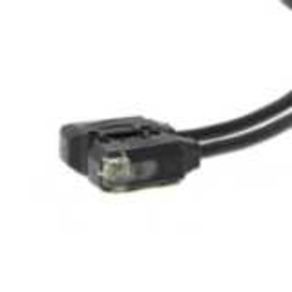 Photoelectric sensor, through-beam, miniature, side view, 300mm, NPN, image 1