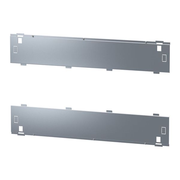 Rear cover plates, width=800mm, galvanized, for establishing full meta image 5