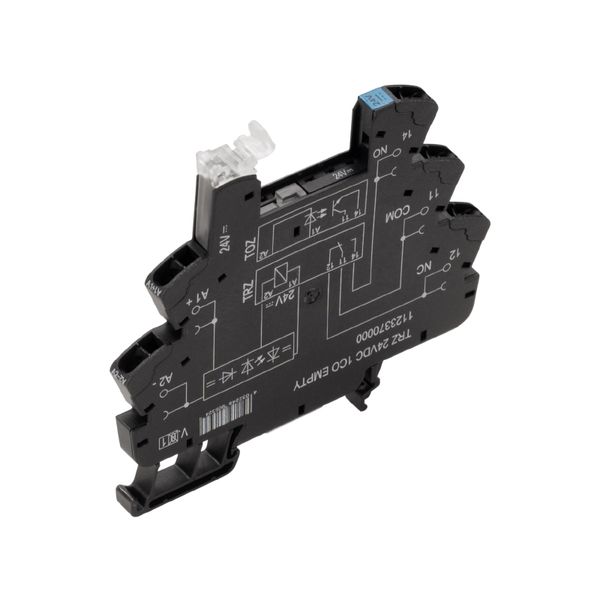 Relay socket, IP20, 48 V UC ±10 %, Rectifier, 1 CO contact , 10 A, Ten image 2