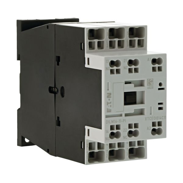Contactor, 3 pole, 380 V 400 V 6.8 kW, 1 N/O, 1 NC, 230 V 50/60 Hz, AC operation, Push in terminals image 9