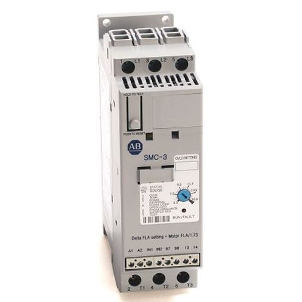 Allen-Bradley 150-C201NBR SMC-3, 3-Wire, Open Type, 201A, 480V, 3-Phase, 50/60Hz Max, Control Voltage 24V AC/DC image 1