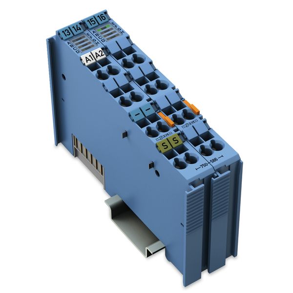 2-channel analog output 4 … 20 mA Intrinsically safe blue image 1
