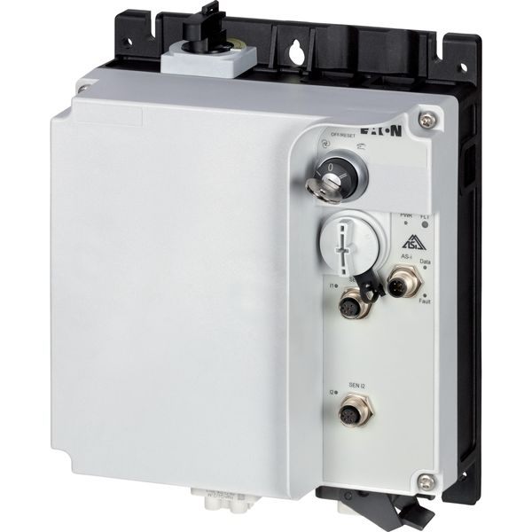 DOL starter, 6.6 A, Sensor input 2, 400/480 V AC, AS-Interface®, S-7.A.E. for 62 modules, HAN Q4/2, with manual override switch image 5