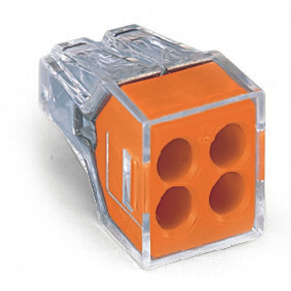 PUSH WIRE® connector for junction boxes;for solid and stranded conduct image 1