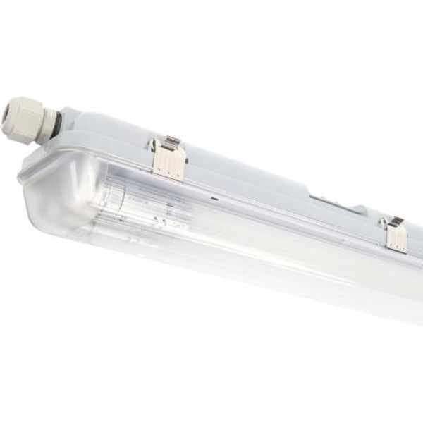 LED TL Luminaire with Tube - 2x20.5W 150cm 6200lm 4000K IP65 image 1