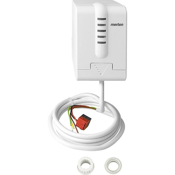 KNX actuator with status LED and 2 inputs image 1