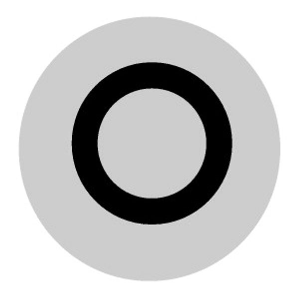 Button lens, flat white image 2