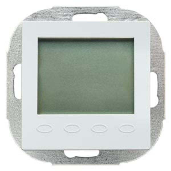 DELTA i-system programmable room temperature controller, polar white image 1