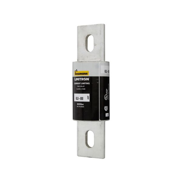 Eaton Bussmann Series KLU Fuse, Current-limiting, Time Delay, 600V, 800A, 200 kAIC at 600 Vac, Class L, Bolted blade end X bolted blade end, Bolt, 2.5, Inch, Carton: 1,  Non Indicating, 5 S at 500% image 9