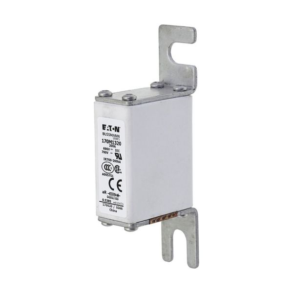 Fuse-link, high speed, 200 A, AC 690 V, DIN 000, 21 x 40 x 100 mm, aR, DIN, IEC image 9