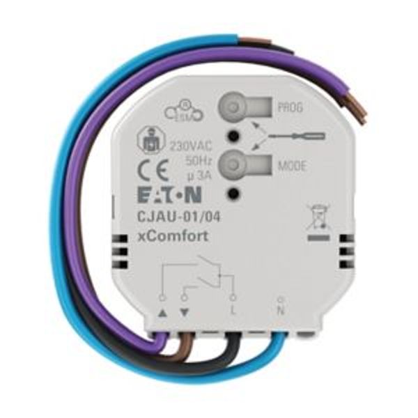 Shutter actuator flush-box mount without local input image 10