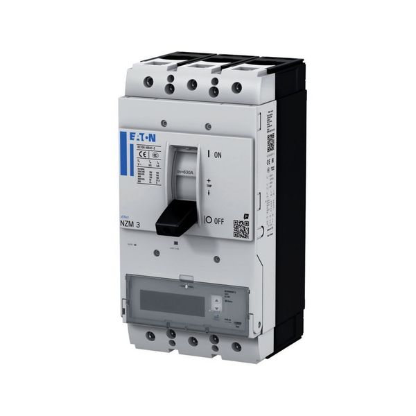 NZM3 PXR25 circuit breaker - integrated energy measurement class 1, 630A, 4p, variable, earth-fault protection, ARMS and zone selectivity, withdrawabl image 5