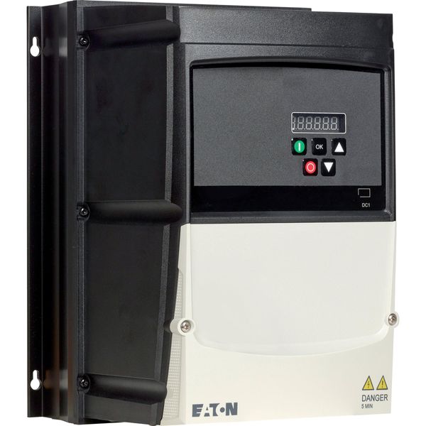 Variable frequency drive, 400 V AC, 3-phase, 14 A, 5.5 kW, IP66/NEMA 4X, Radio interference suppression filter, Brake chopper, 7-digital display assem image 8