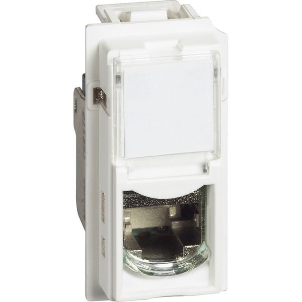 RJ45 socket tool-less FTP category 6 white image 1