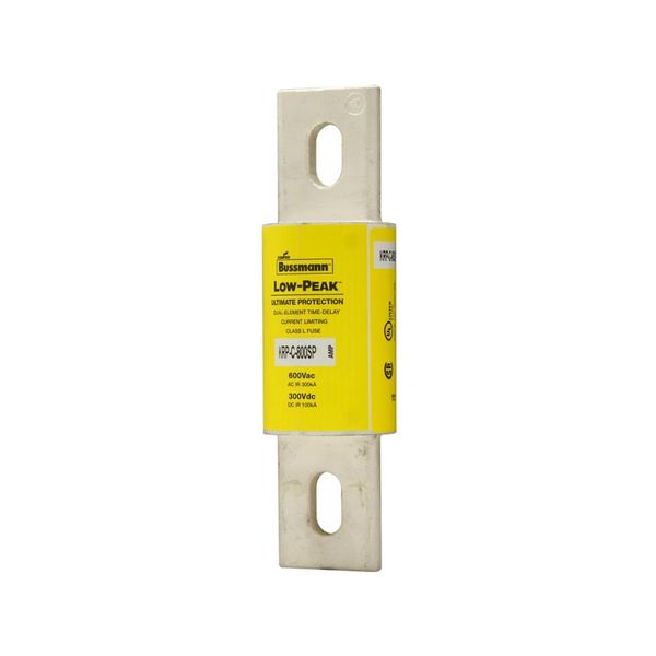 Eaton Bussmann Series KRP-C Fuse, Current-limiting, Time-delay, 600 Vac, 300 Vdc, 601A, 300 kAIC at 600 Vac, 100 kA at 300 kAIC Vdc, Class L, Bolted blade end X bolted blade end, 1700, 2.5, Inch, Non Indicating, 4 S at 500% image 3