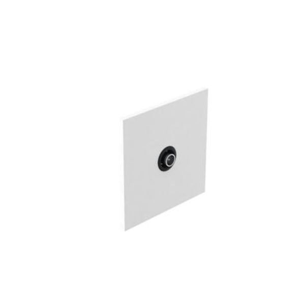 Art d'Arnould - 1 gang television socket single male socket Epure - Satin White image 1