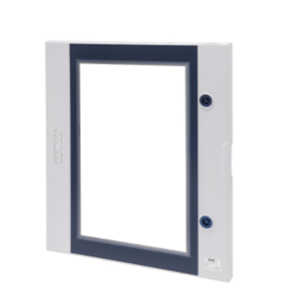 QP TRANSPARENT DOOR FITTED WITH LOCK - 310X425 image 1