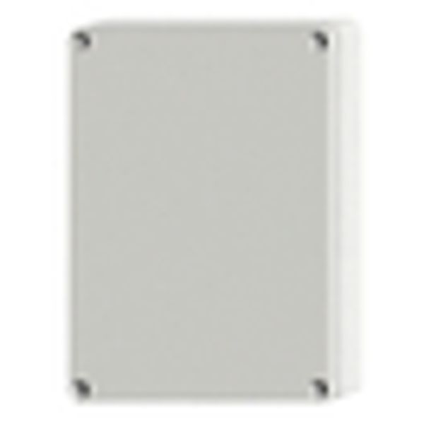 Enclosure ABS, grey cover, 201x163x98 mm, RAL7035 image 2