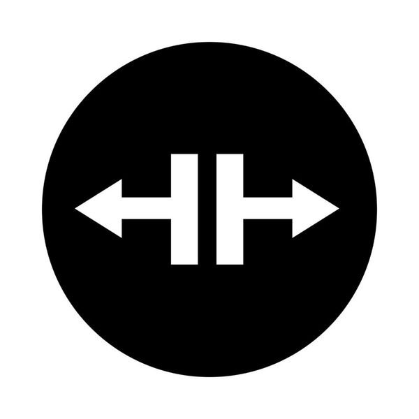 Button plate, raised black, symbol solve image 4