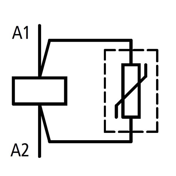 Varistor-suppressor for contactors size 2-3, 130-240VAC image 3