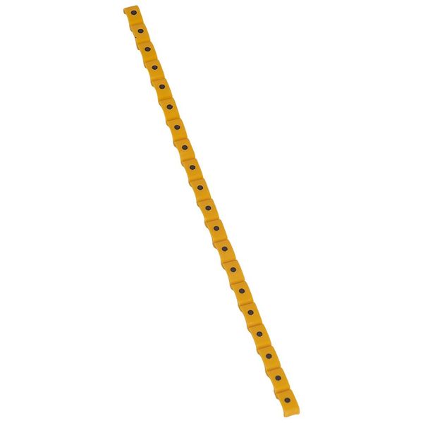 Marker Duplix - black conventional symbol yellow background : ''.'' image 2