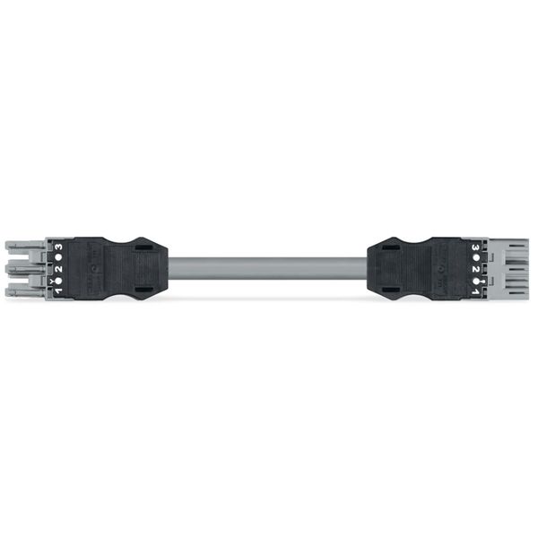 pre-assembled connecting cable Eca Socket/open-ended black image 2