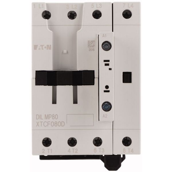 Contactor, 4 pole, 80 A, 24 V 50/60 Hz, AC operation image 2