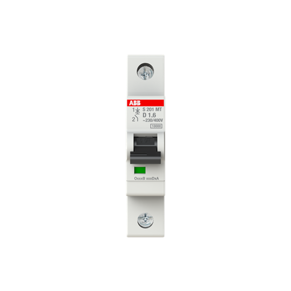 S201MT-D1,6 Miniature Circuit Breakers MCBs - 1P - D - 1.6 A image 4