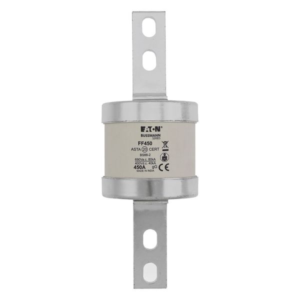 Fuse-link, LV, 450 A, AC 690 V, BS88/C2, 74 x 210 mm, gL/gG, BS image 14