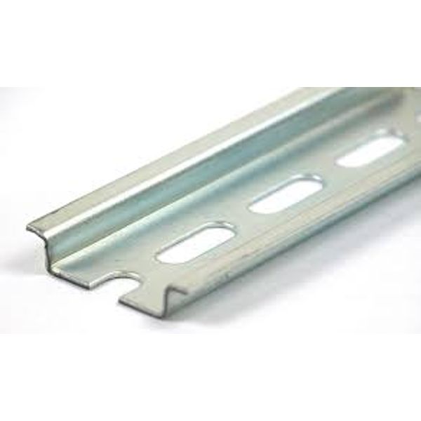 DIN MOUNTING RAIL/PERFORATED TH35X7,5 - 20CM image 1
