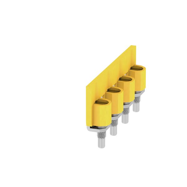 Cross-connector (terminal), when screwed in, Number of poles: 4, Pitch image 1