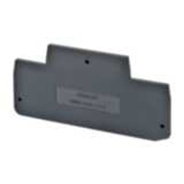 End plate for multi-tier terminal blocks 2.5 mm² push-in plus models image 1