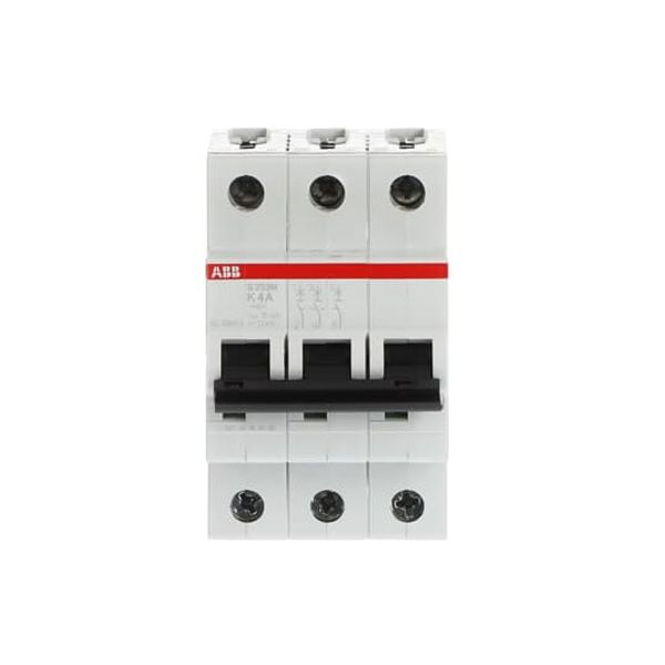 S203M-K4 Miniature Circuit Breaker - 3P - K - 4 A image 6