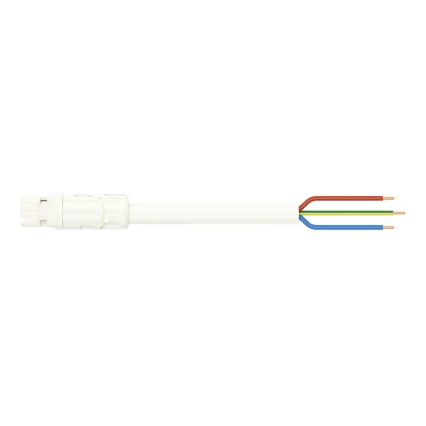 pre-assembled connecting cable Eca Plug/open-ended white image 5