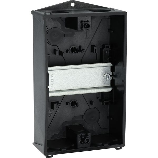 Insulated enclosure, HxWxD=160x100x100mm, +mounting rail image 65