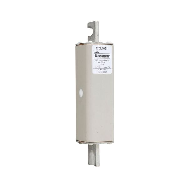 Fuse-link, high speed, 100 A, AC 2000 V, compact size 1, 43 x 58 x 200 mm, aR, DIN, IEC, single indicator image 9