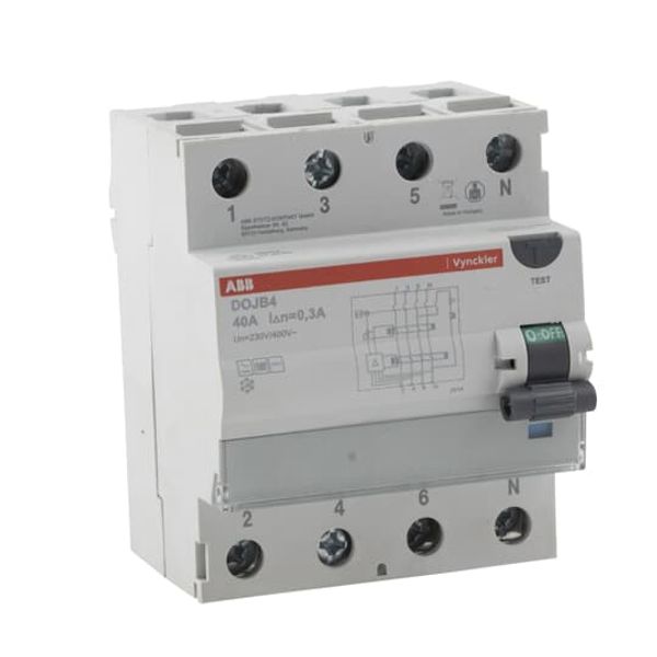 DOJB440/300 Residual Current Circuit Breaker image 2