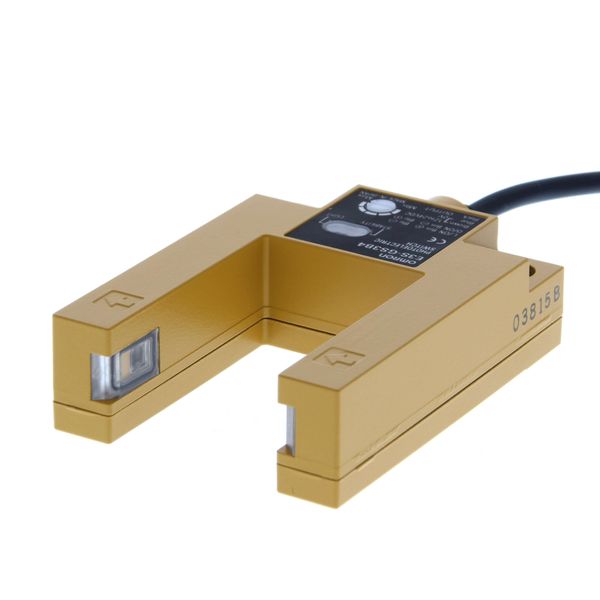 Photoelectric sensor, slot, 30 mm, DC, 3-wire, NPN, 2 m cable image 3